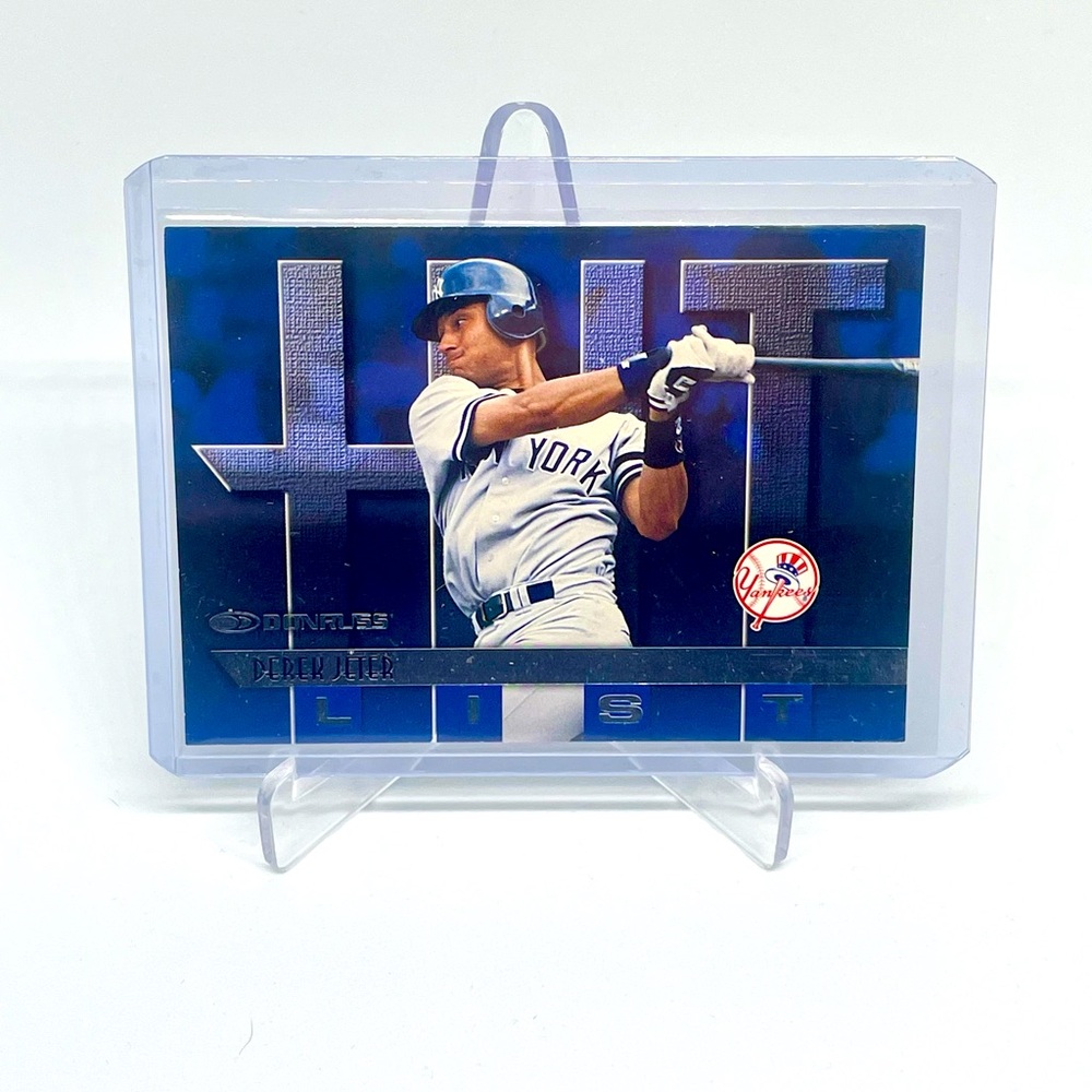 Derek Jeter 1997 Donruss Hit List Insert